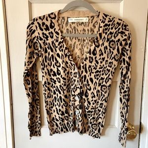 Leopard cardigan